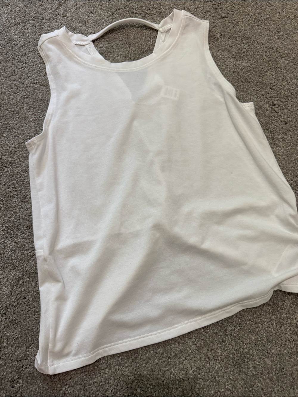 Athleta White Girls' Sleeveless Tank Top
